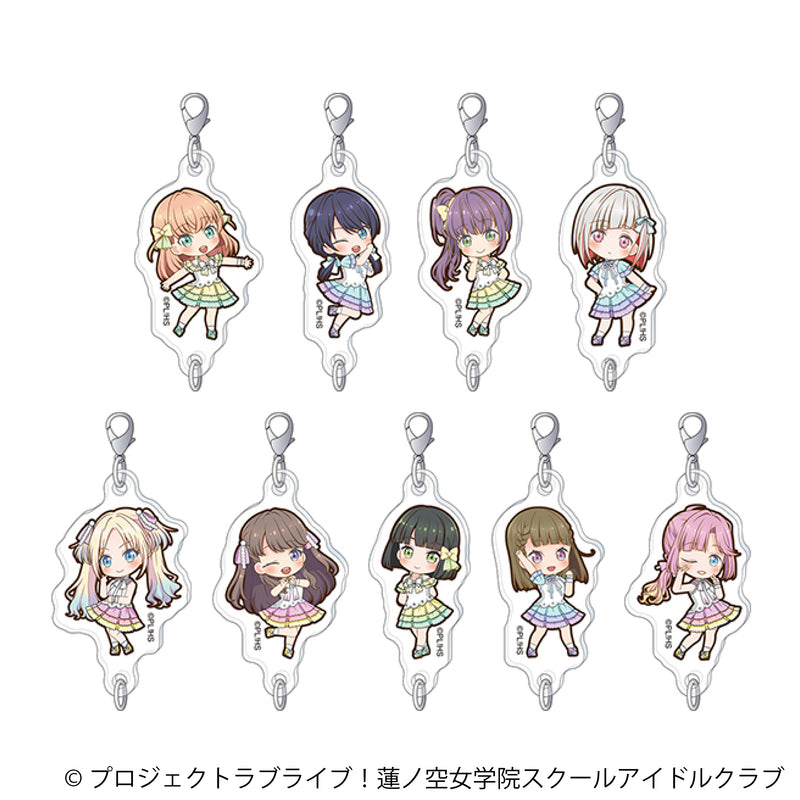 Love Live! Hasu no Sora Jogakuin School Idol Club Movic Tsunagaru Acrylic Charm Collection