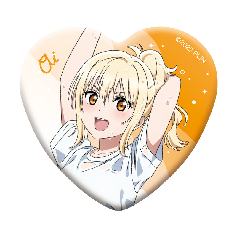 Love Live! Nijigasaki Academy School Idol Club Movic Heart-shaped Chara Badge Collection