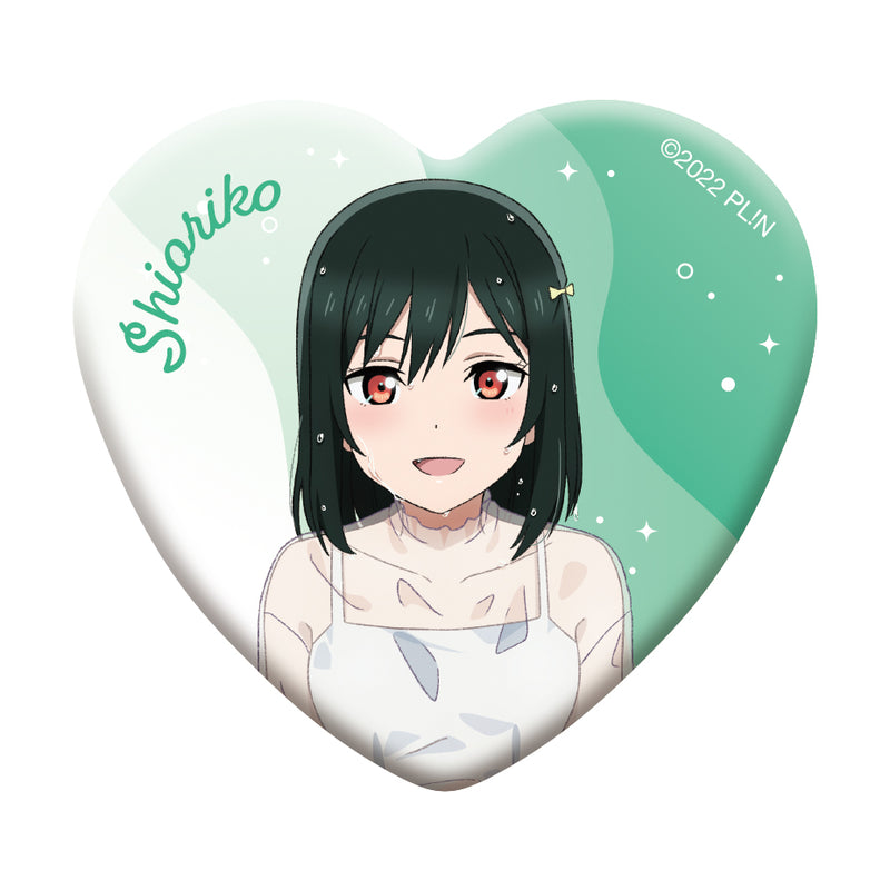 Love Live! Nijigasaki Academy School Idol Club Movic Heart-shaped Chara Badge Collection