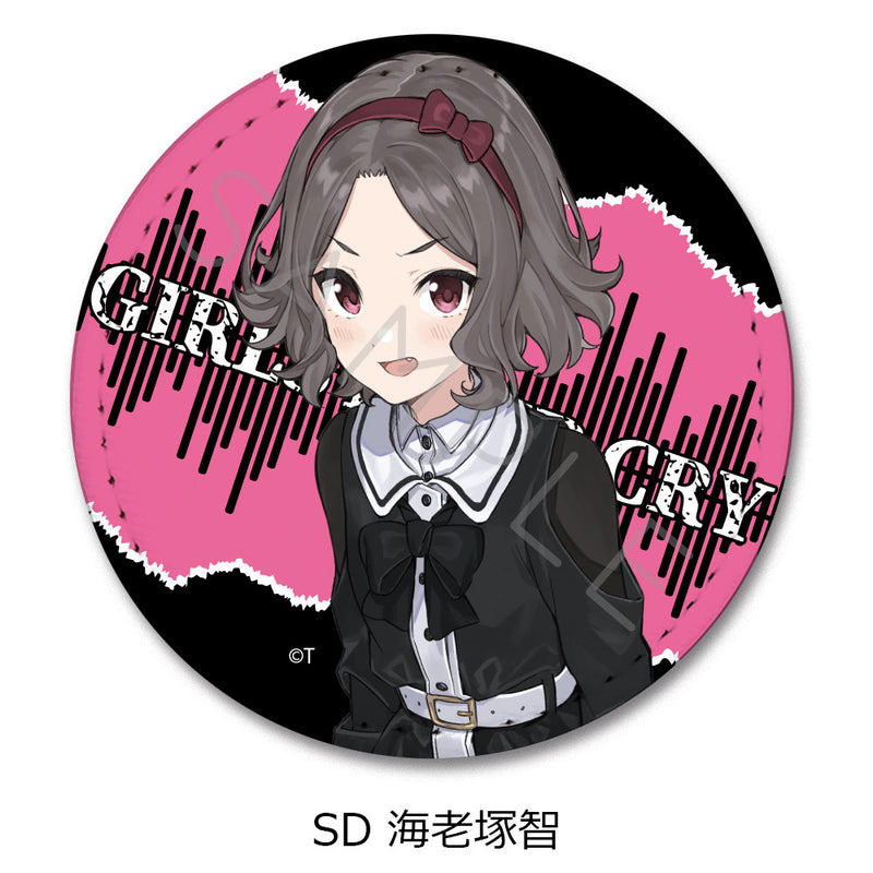 Girls Band Cry Sync Innovation Vol. 2 Leather Badge (Round)