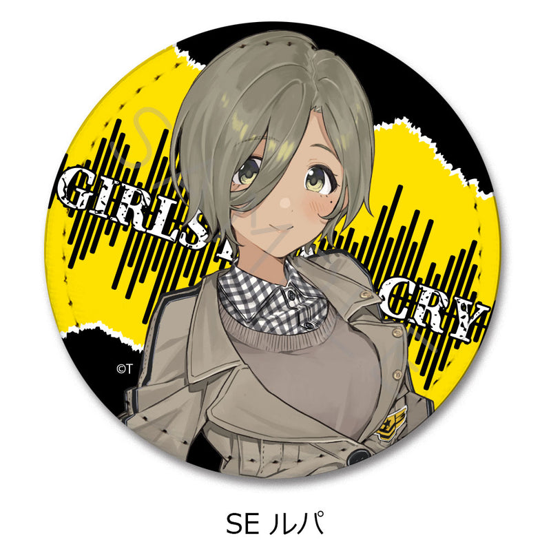 Girls Band Cry Sync Innovation Vol. 2 Leather Badge (Round)