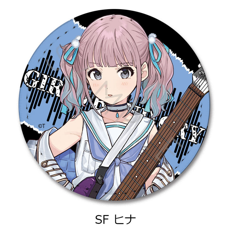 Girls Band Cry Sync Innovation Vol. 2 Leather Badge (Round)