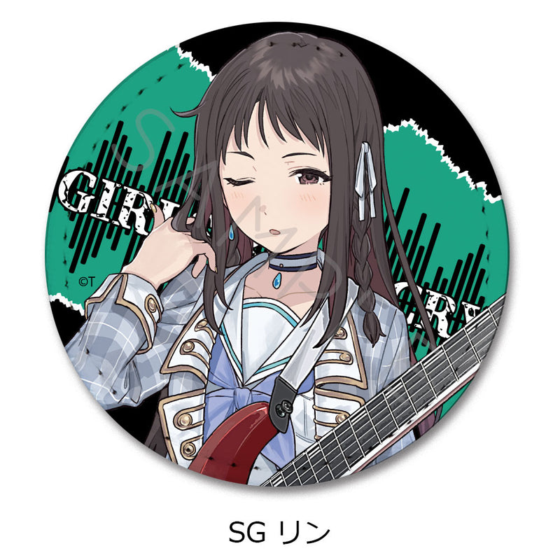 Girls Band Cry Sync Innovation Vol. 2 Leather Badge (Round)