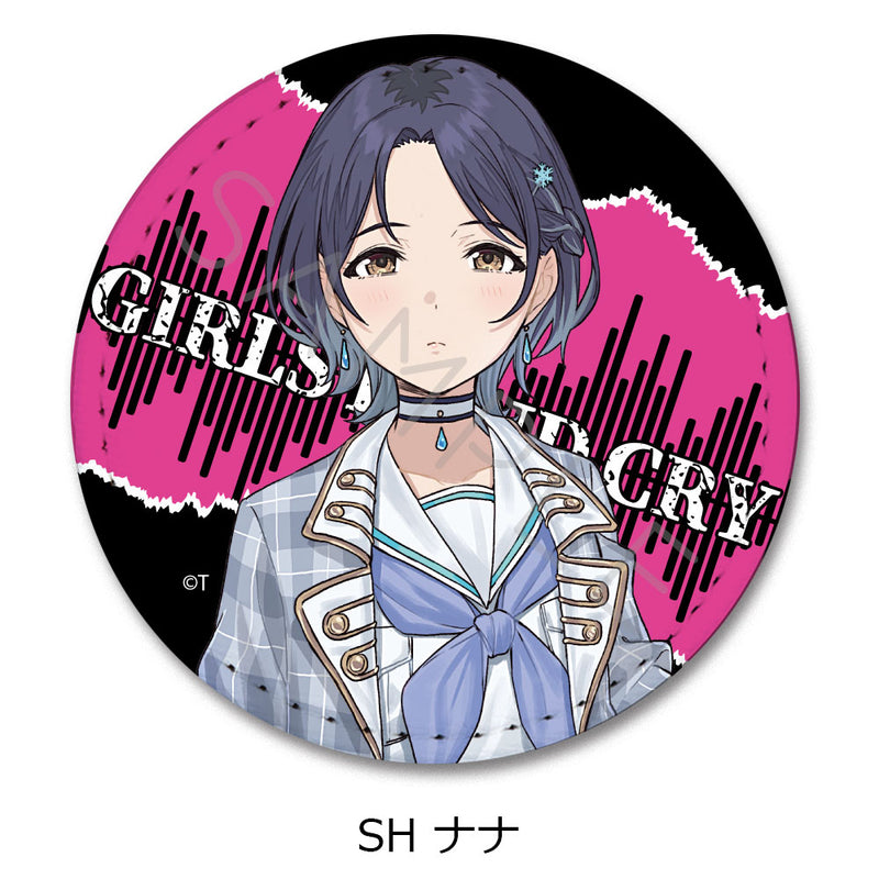 Girls Band Cry Sync Innovation Vol. 2 Leather Badge (Round)