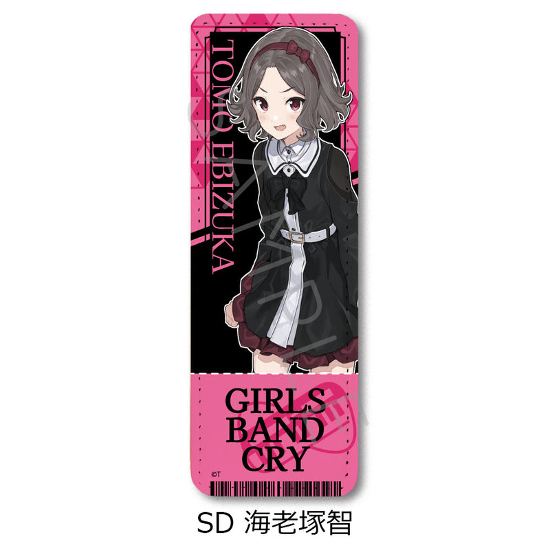 Girls Band Cry Sync Innovation Vol. 2 Leather Badge (Long)