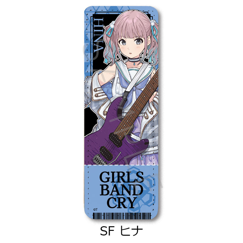 Girls Band Cry Sync Innovation Vol. 2 Leather Badge (Long)