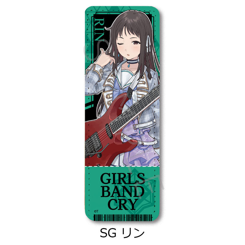 Girls Band Cry Sync Innovation Vol. 2 Leather Badge (Long)