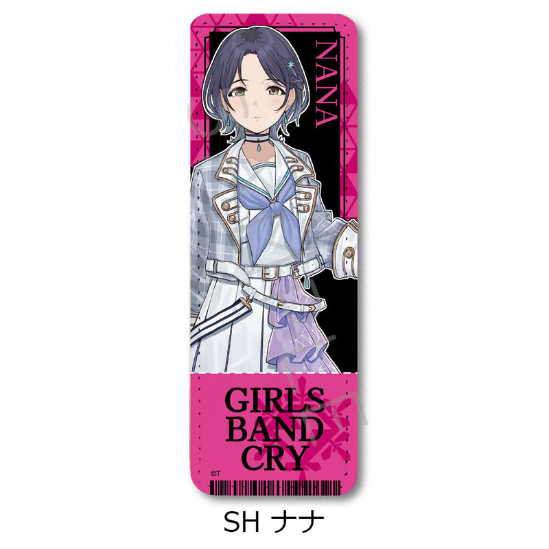 Girls Band Cry Sync Innovation Vol. 2 Leather Badge (Long)