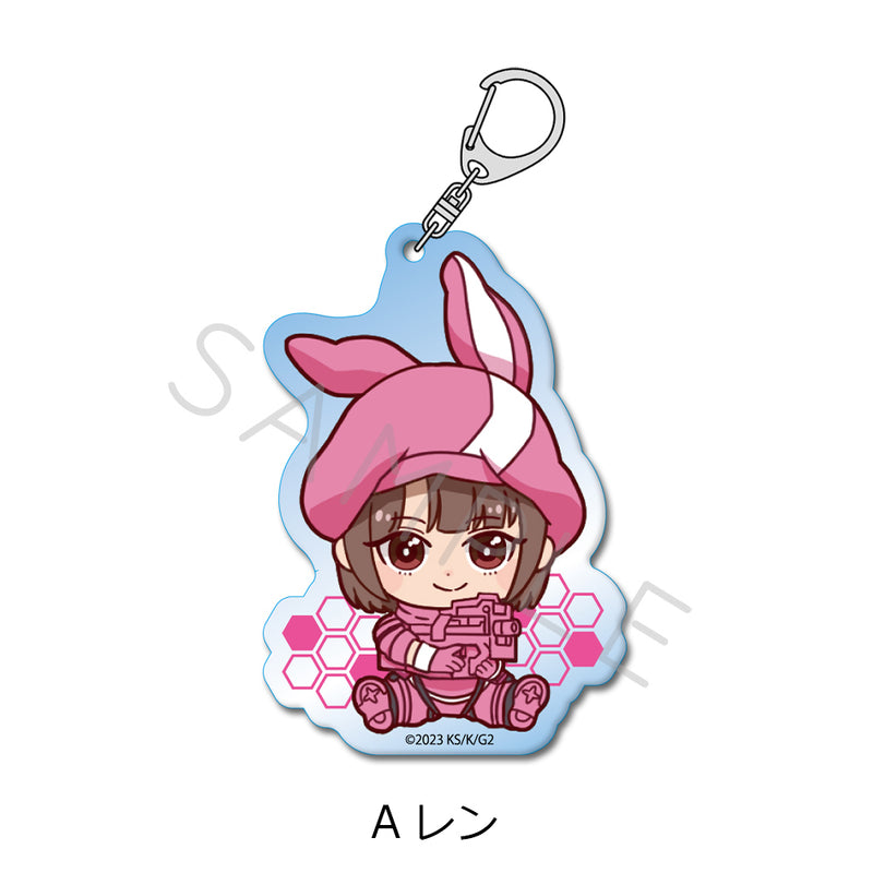 Sword Art Online Alternative Gun Gale Online II Sync Innovation Acrylic Key Chain