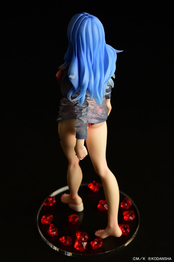 Fairy Tail ORCATOYS Juvia Lockser Gravure Style Red Bikini!! Wet See-through Shirt SP