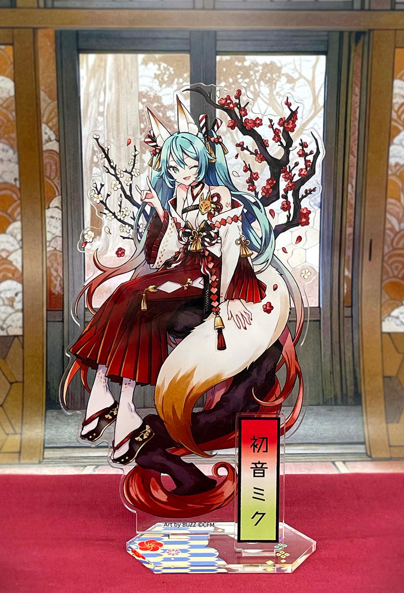 Hatsune Miku Twinkle Hyakki Yakou Acrylic Stand L Youko (Ume)