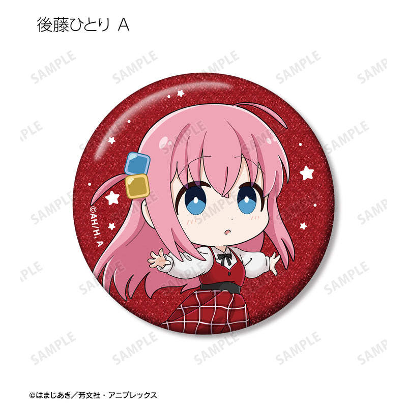 Bocchi the Rock! armabianca Trading Chibi Chara Red Dress Ver. Glitter Can Badge