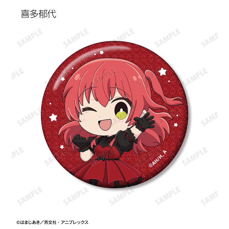 Bocchi the Rock! armabianca Trading Chibi Chara Red Dress Ver. Glitter Can Badge