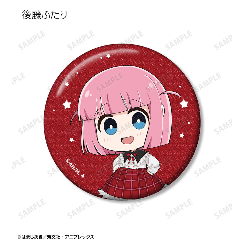 Bocchi the Rock! armabianca Trading Chibi Chara Red Dress Ver. Glitter Can Badge