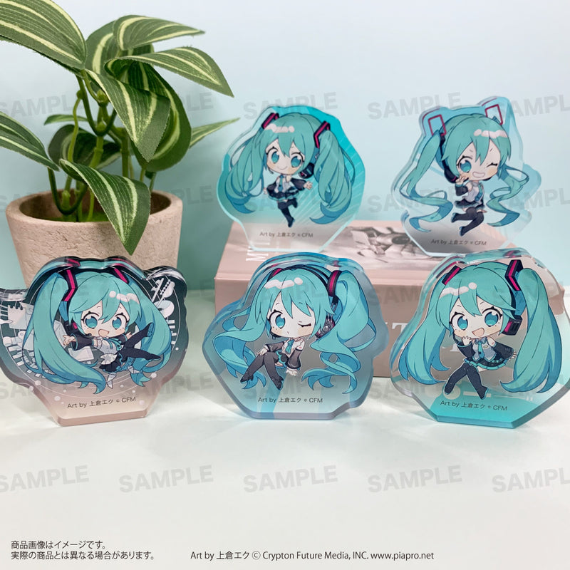 Vocaloid Star mine Hatsune Miku Happy 16th Birthday Trading Acrylic Block(1 Random)