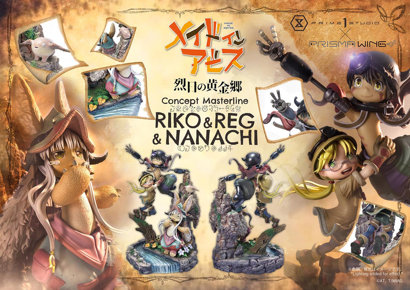 Made in Abyss: The Golden City of the Scorching Sun Prime 1 Studio Concept Masterline Riko & Reg & Nanachi