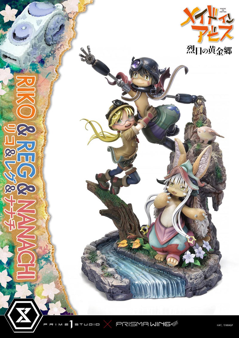 Made in Abyss: The Golden City of the Scorching Sun Prime 1 Studio Concept Masterline Riko & Reg & Nanachi