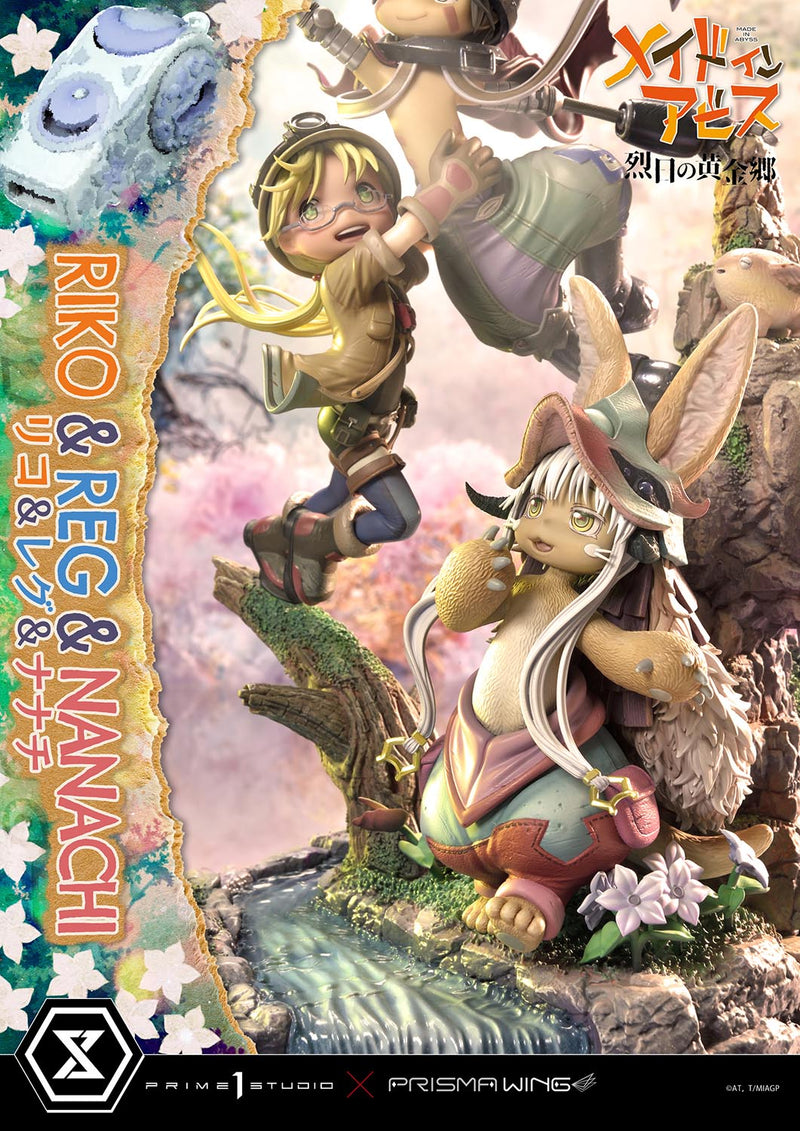 Made in Abyss: The Golden City of the Scorching Sun Prime 1 Studio Concept Masterline Riko & Reg & Nanachi