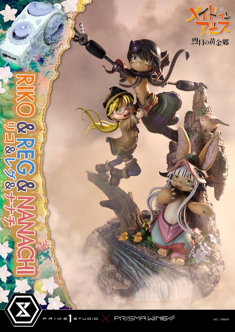 Made in Abyss: The Golden City of the Scorching Sun Prime 1 Studio Concept Masterline Riko & Reg & Nanachi