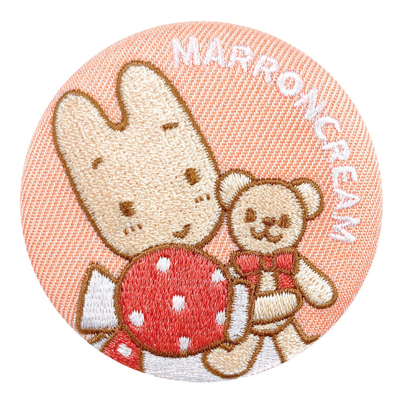 Sanrio Characters Trading Embroidery Can Badge Friends