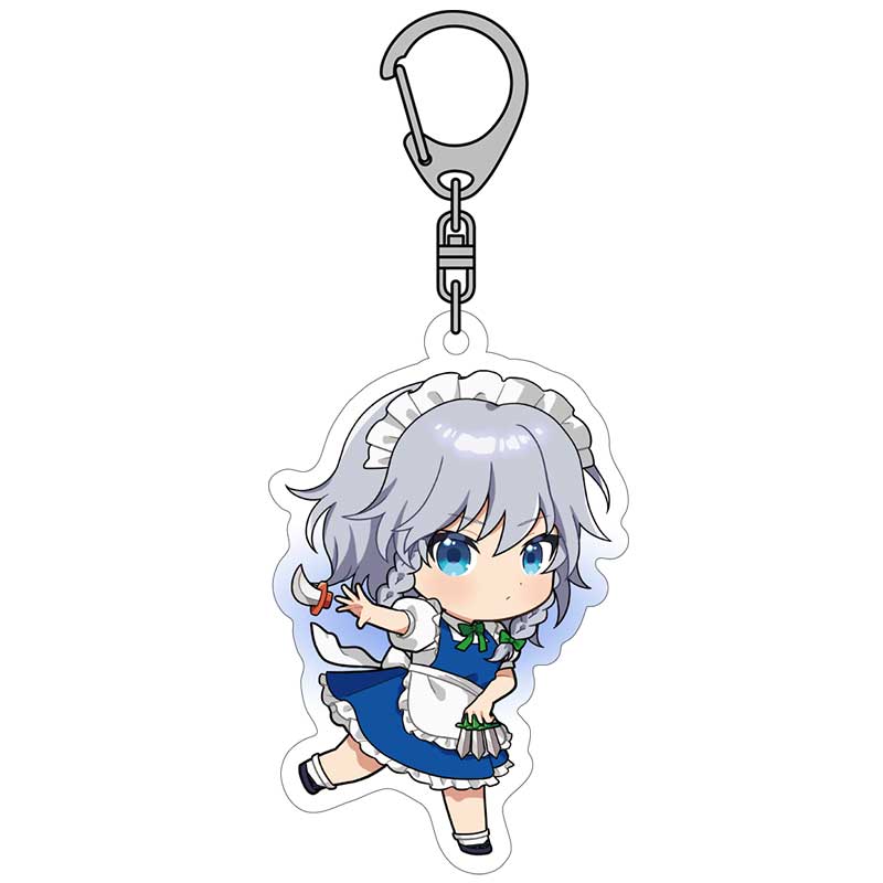 Touhou Project Axel Graphic Works Acrylic Key Chain