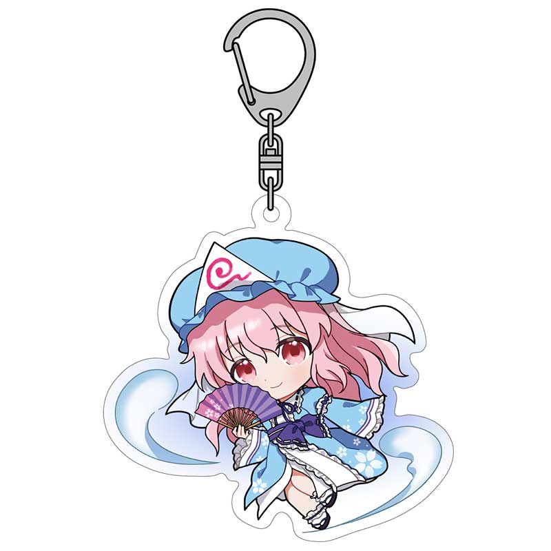 Touhou Project Axel Graphic Works Acrylic Key Chain