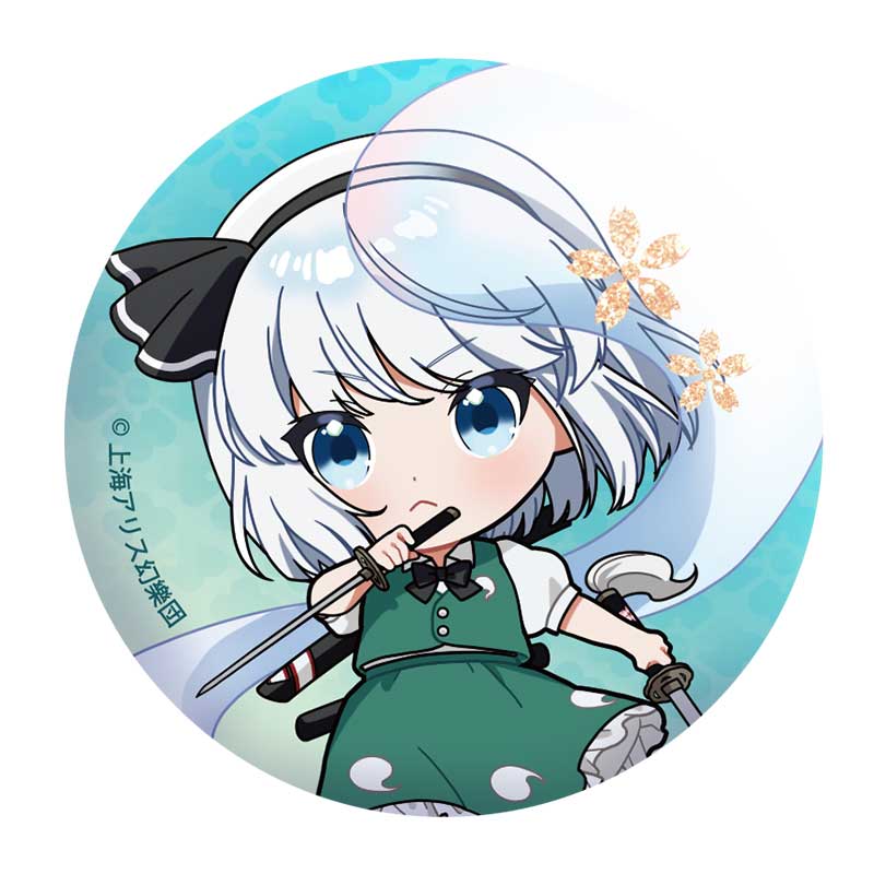 Touhou Project Axel Graphic Works Can Badge