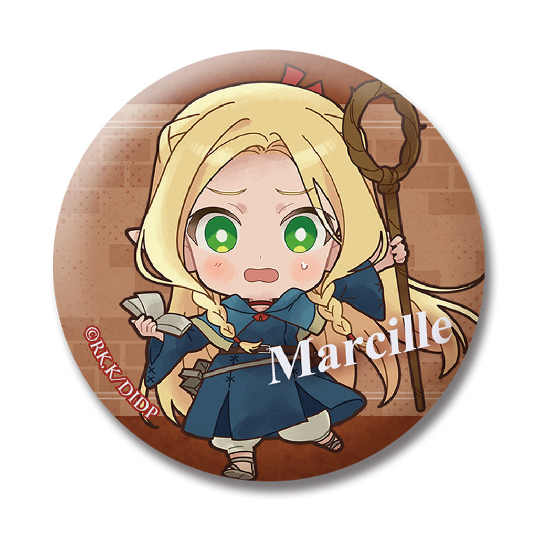 Delicious in Dungeon Axel Graphic Works Can Badge