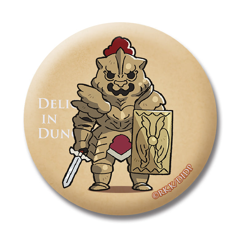 Delicious in Dungeon Axel Graphic Works Can Badge