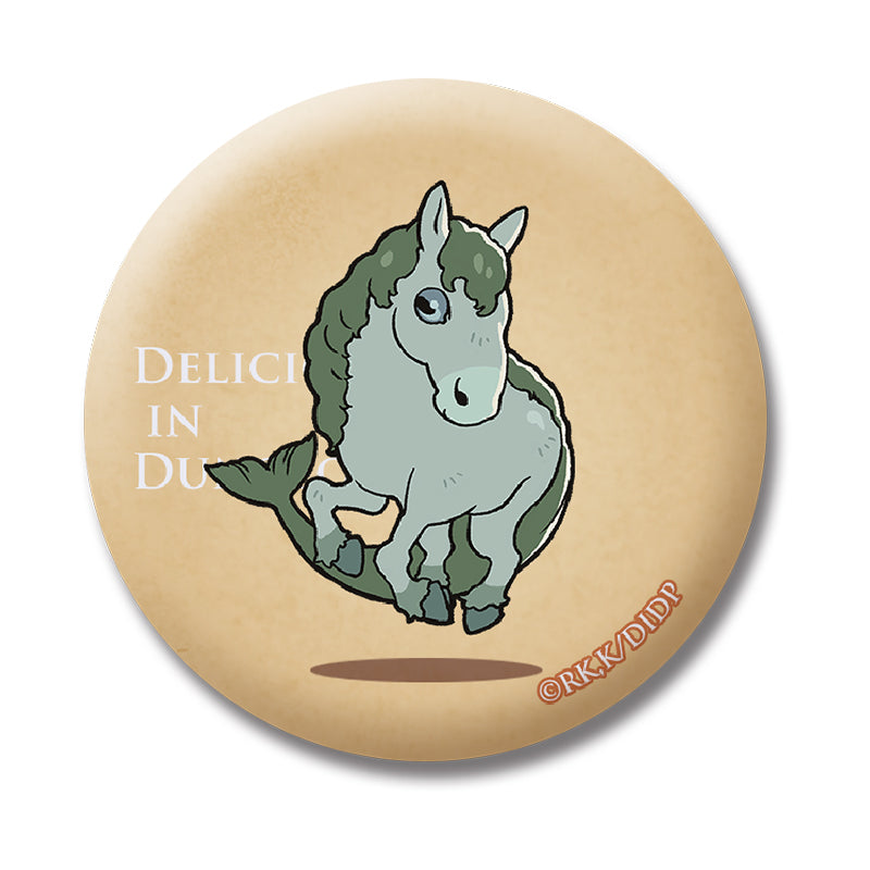 Delicious in Dungeon Axel Graphic Works Can Badge