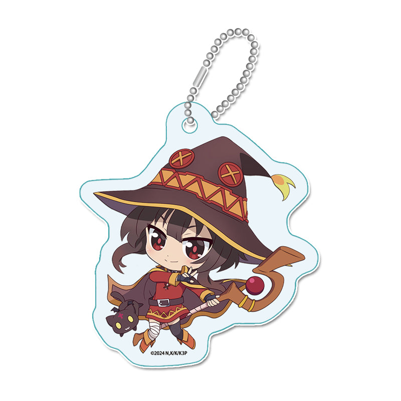 Kono Subarashii Sekai ni Shukufuku wo! 3 Seasonal-Plants Puchichoko Mini Acrylic Key Chain