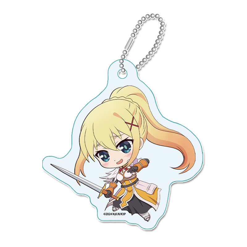 Kono Subarashii Sekai ni Shukufuku wo! 3 Seasonal-Plants Puchichoko Mini Acrylic Key Chain