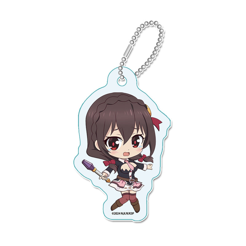 Kono Subarashii Sekai ni Shukufuku wo! 3 Seasonal-Plants Puchichoko Mini Acrylic Key Chain