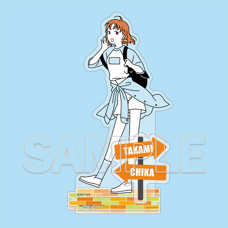 Love Live! Sunshine!! KADOKAWA Osanpo wa Kisetsu wo Matotte. Acrylic Figure