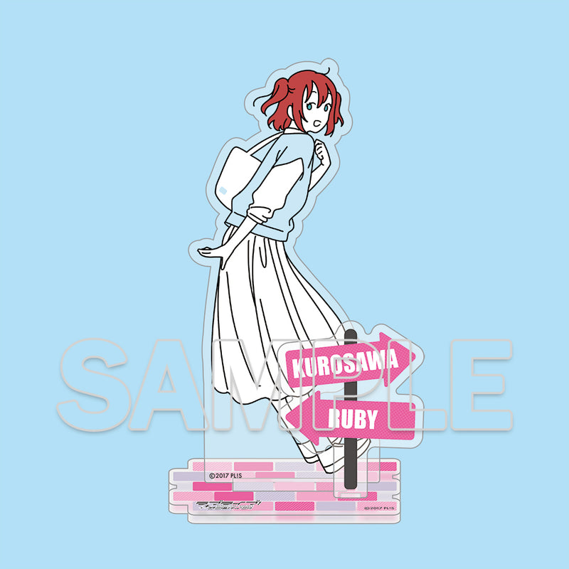 Love Live! Sunshine!! KADOKAWA Osanpo wa Kisetsu wo Matotte. Acrylic Figure