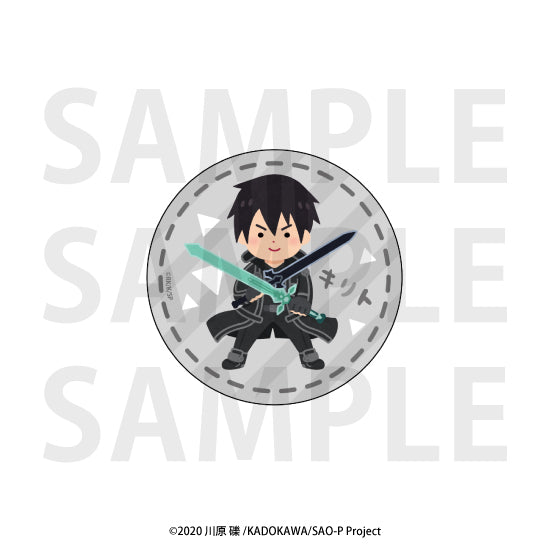 Sword Art Online EDITH Trading Can Badge Irasutoya