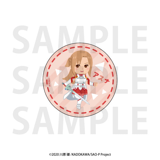 Sword Art Online EDITH Trading Can Badge Irasutoya