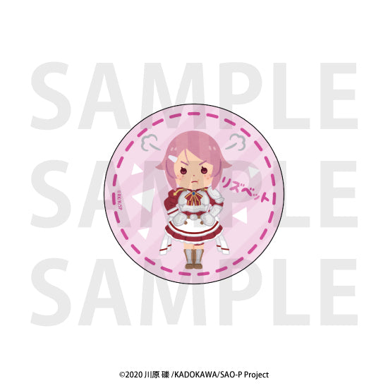 Sword Art Online EDITH Trading Can Badge Irasutoya