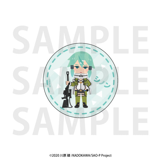 Sword Art Online EDITH Trading Can Badge Irasutoya