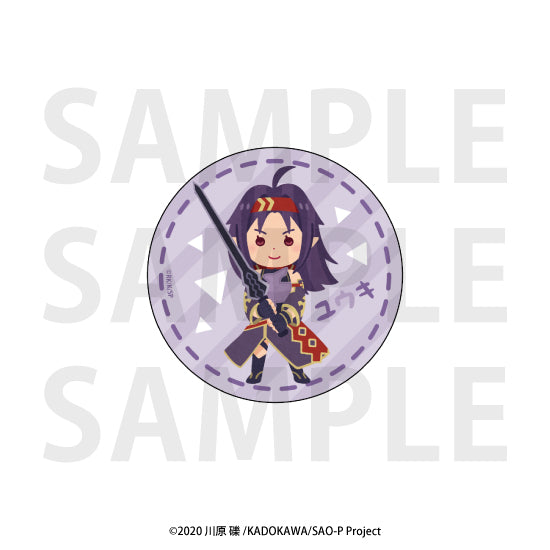 Sword Art Online EDITH Trading Can Badge Irasutoya