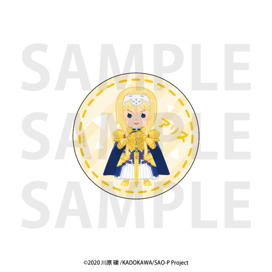 Sword Art Online EDITH Trading Can Badge Irasutoya