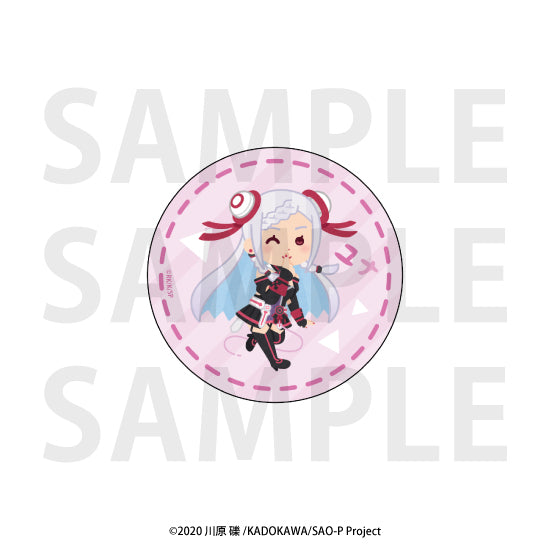 Sword Art Online EDITH Trading Can Badge Irasutoya