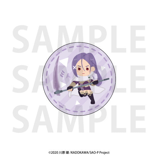 Sword Art Online EDITH Trading Can Badge Irasutoya