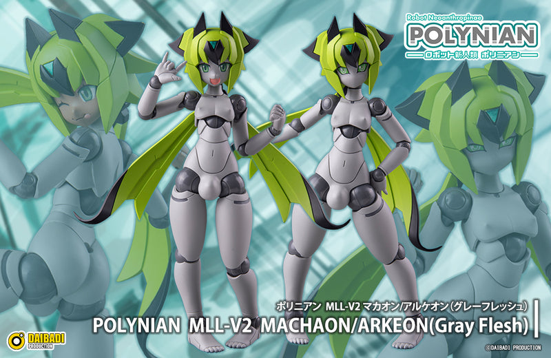 Polynian DAIBADI PRODUCTION MLL-V2 Machaon / Arkeon (Gray Flesh)