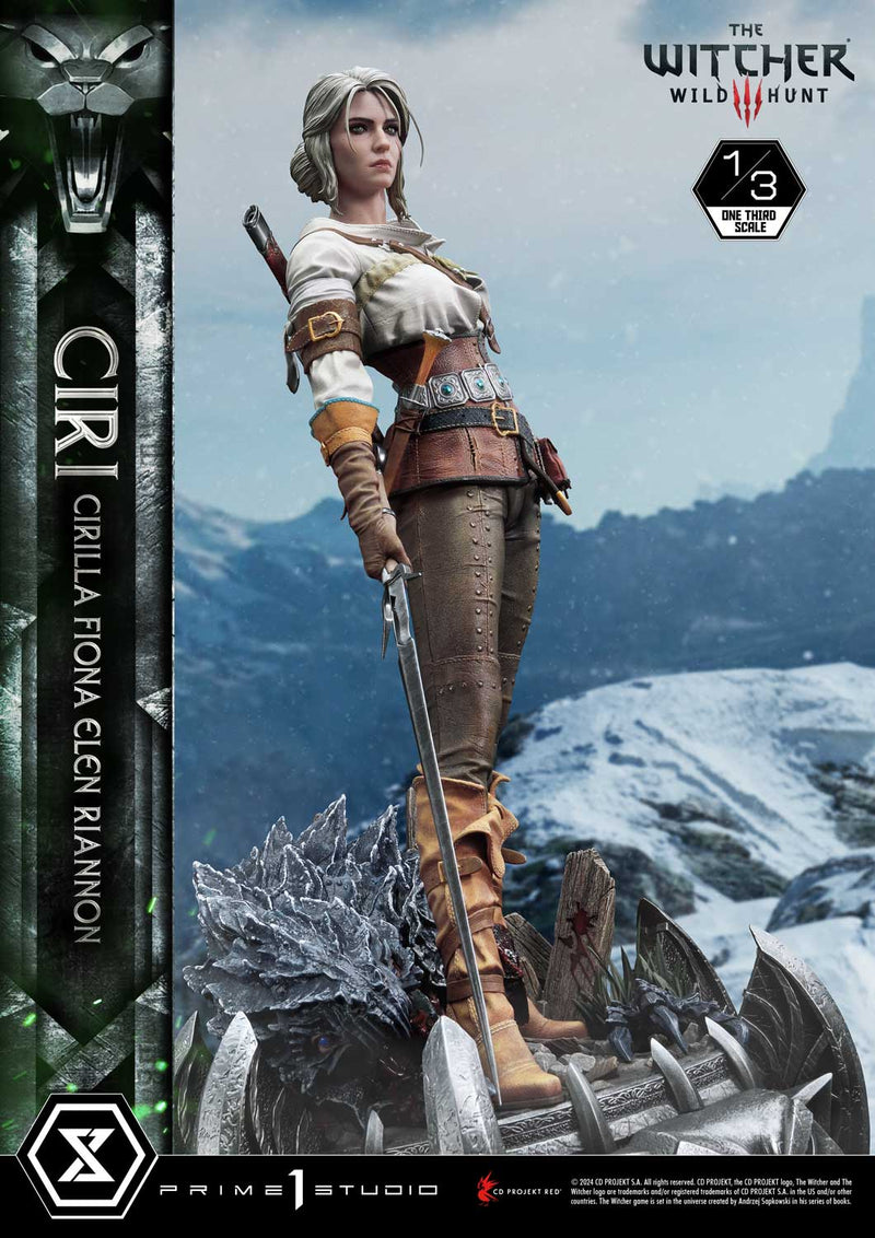 The Witcher 3: Wild Hunt Prime 1 Studio Museum Masterline Ciri