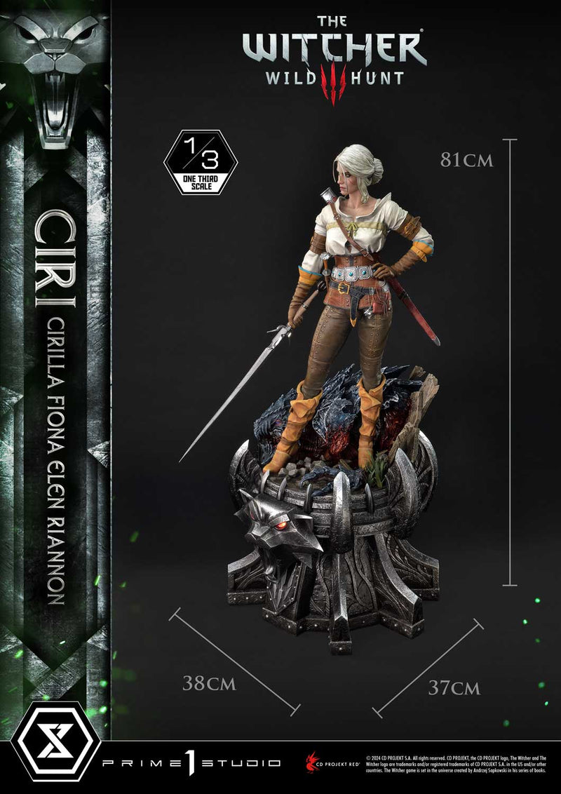 The Witcher 3: Wild Hunt Prime 1 Studio Museum Masterline Ciri