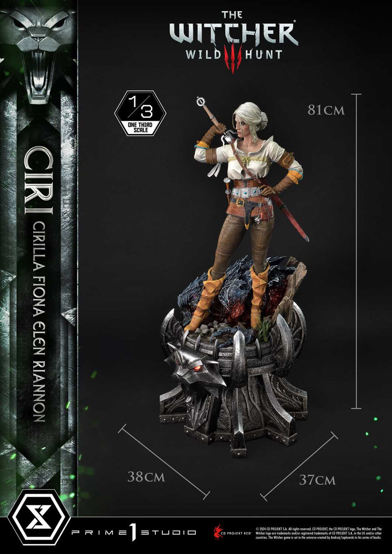 The Witcher 3: Wild Hunt Prime 1 Studio Museum Masterline Ciri