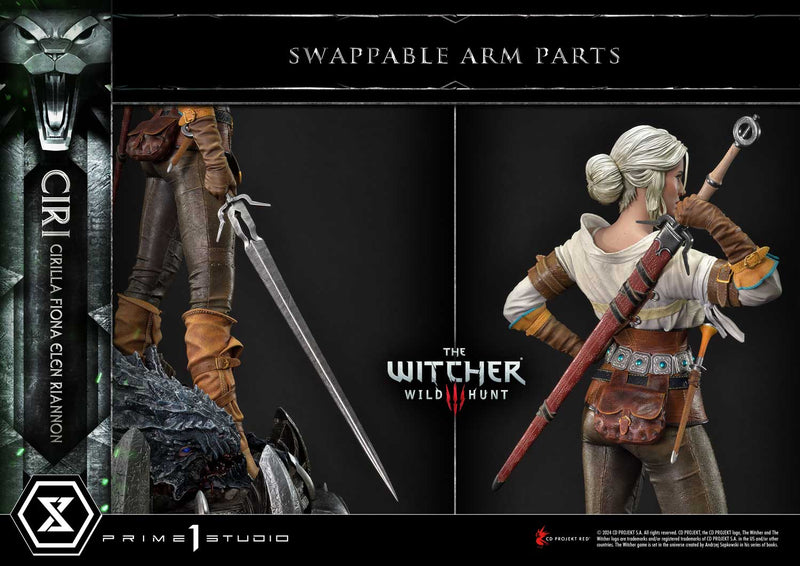 The Witcher 3: Wild Hunt Prime 1 Studio Museum Masterline Ciri