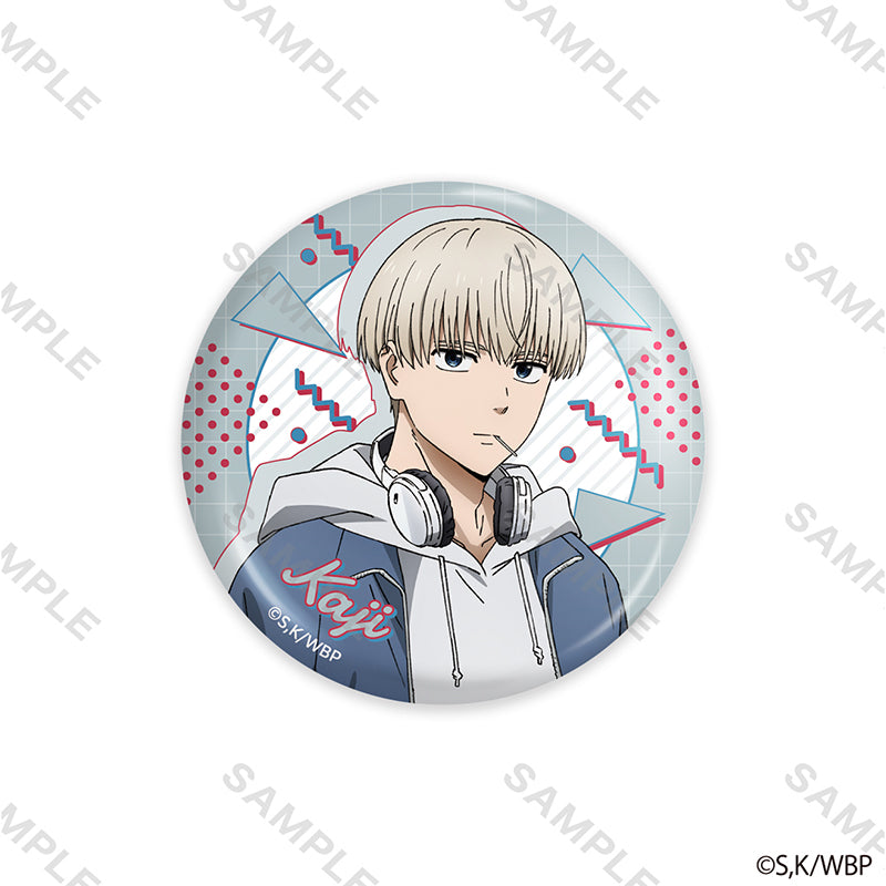 Wind Breaker Yomiuri-TV Enterprise Trading Can Badge Casual Outfit Copyright