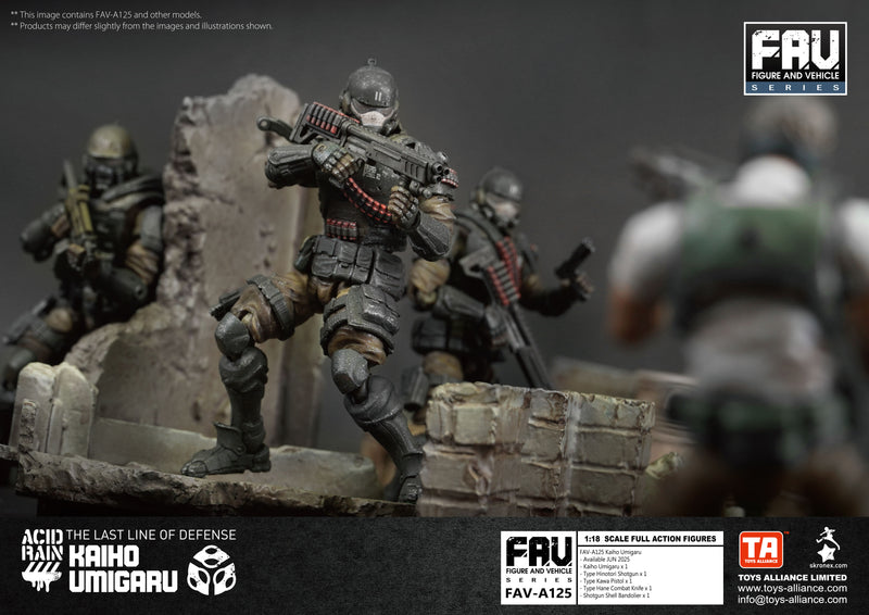 ACID RAIN TOYS ALLIANCE LIMITED 1/18 SCALE FAV-A125 KAIHO UMIGARU